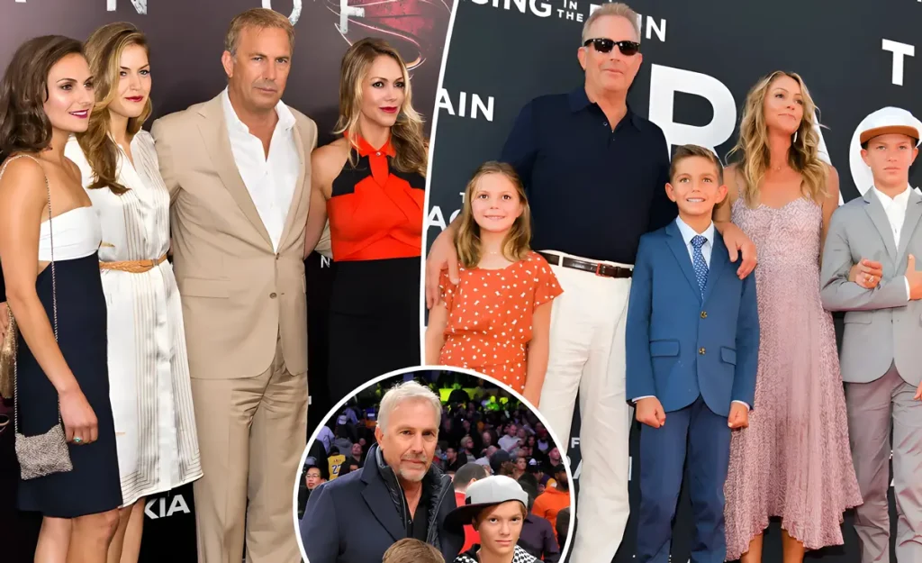 Kevin Costner Family Pic