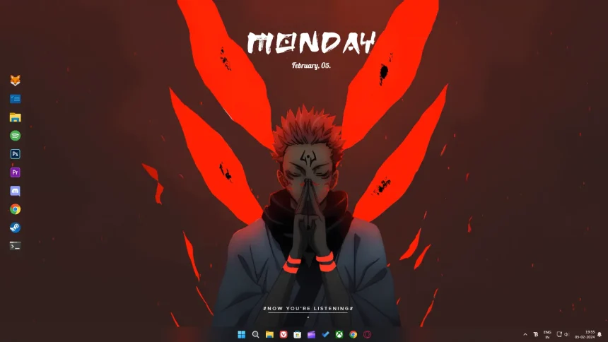 This is the BEST Anime Desktop Setup