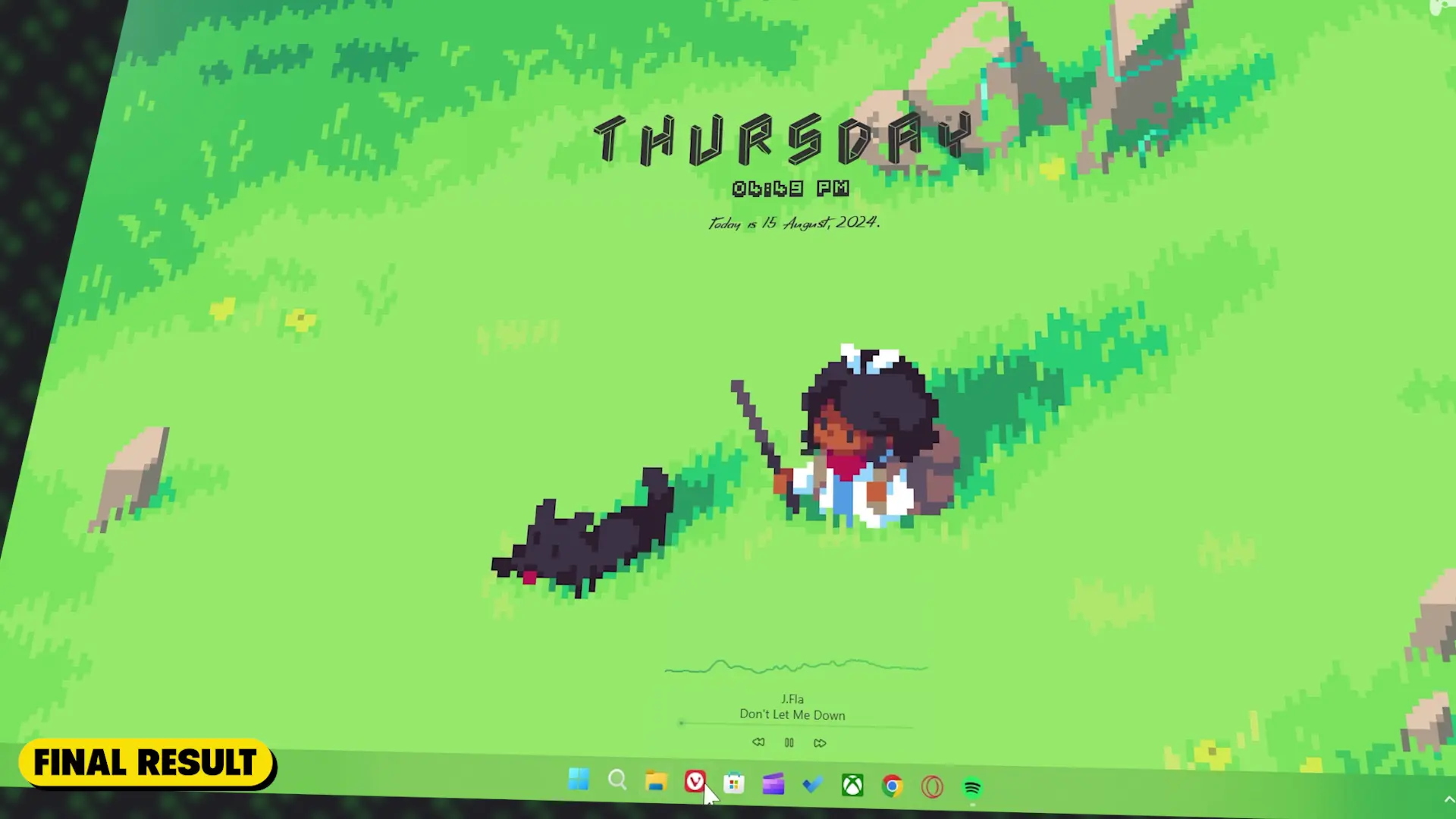 This Pixel Desktop Setup Will BLOW Your Mind! (Epic Gaming Launcher)